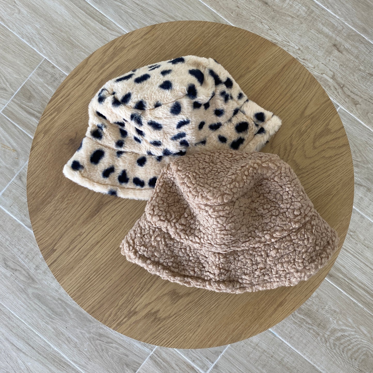 Cheetah Faux Fur Bucket Hat
